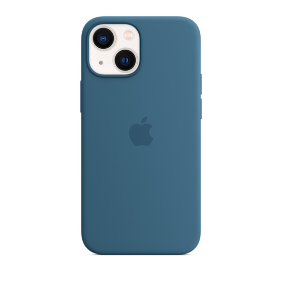 Apple Funda de Silicona iPhone 13 Mini con MagSafe- Azul claro
