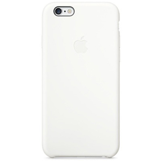 Apple iPhone 6s Plus Funda de silicona - Blanco (white), MacStation