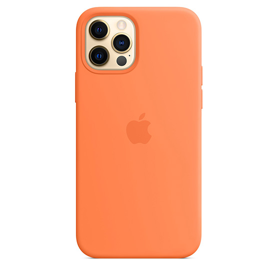 Apple Funda de Silicona iPhone 12/12 Pro - Mandarina (kumquat
