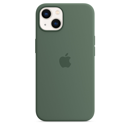 Apple Funda de Silicona iPhone 13 con MagSafe - Eucalipto