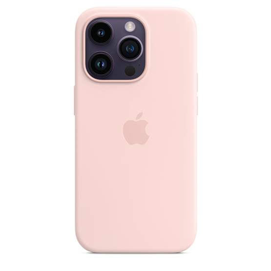 Apple Funda de Silicona iPhone 14 Pro con MagSafe - Rosa Caliza, MacStation