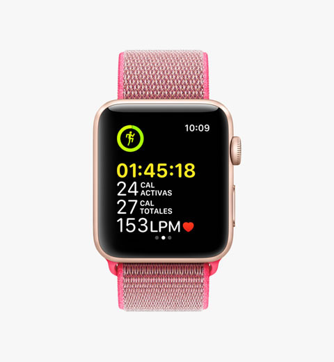 apple watch serie 3 piscina