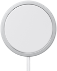 Vista frontal de un cargador MagSafe con cable