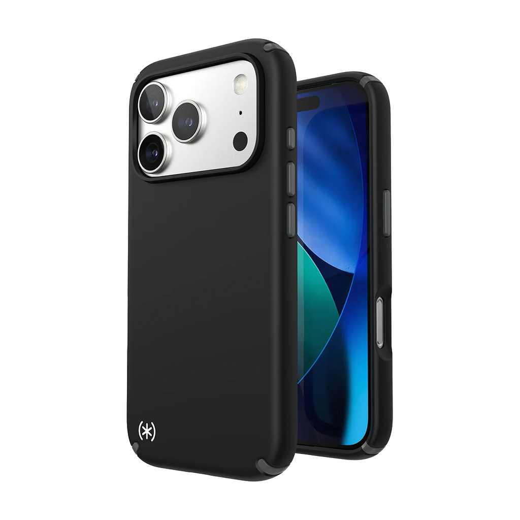 Speck Presidio 2 Pro con Magsafe para iPhone 17 Pro - Negro/Negro/Blanco