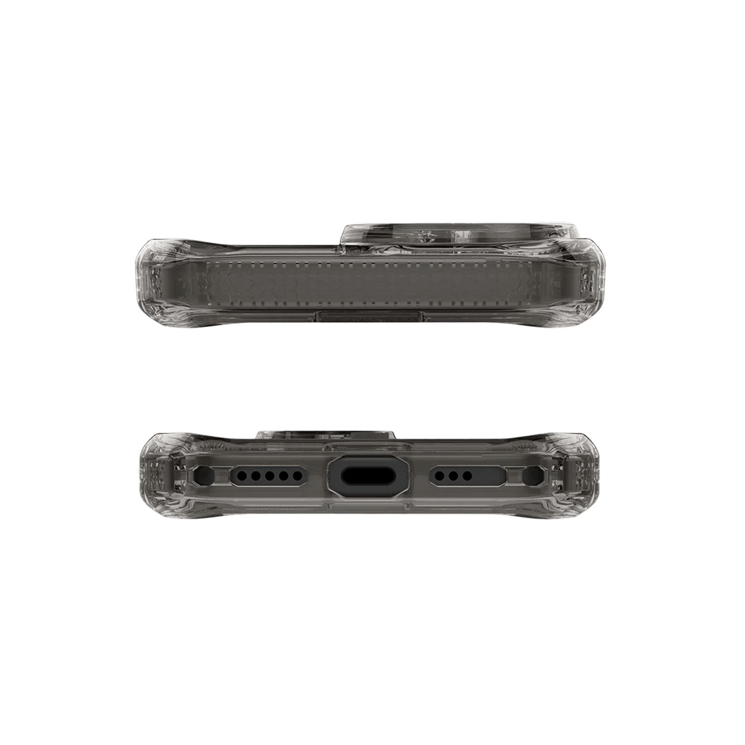 ItSkins Hybrid R Vapor Funda con MagSafe para iPhone 17 - Humo