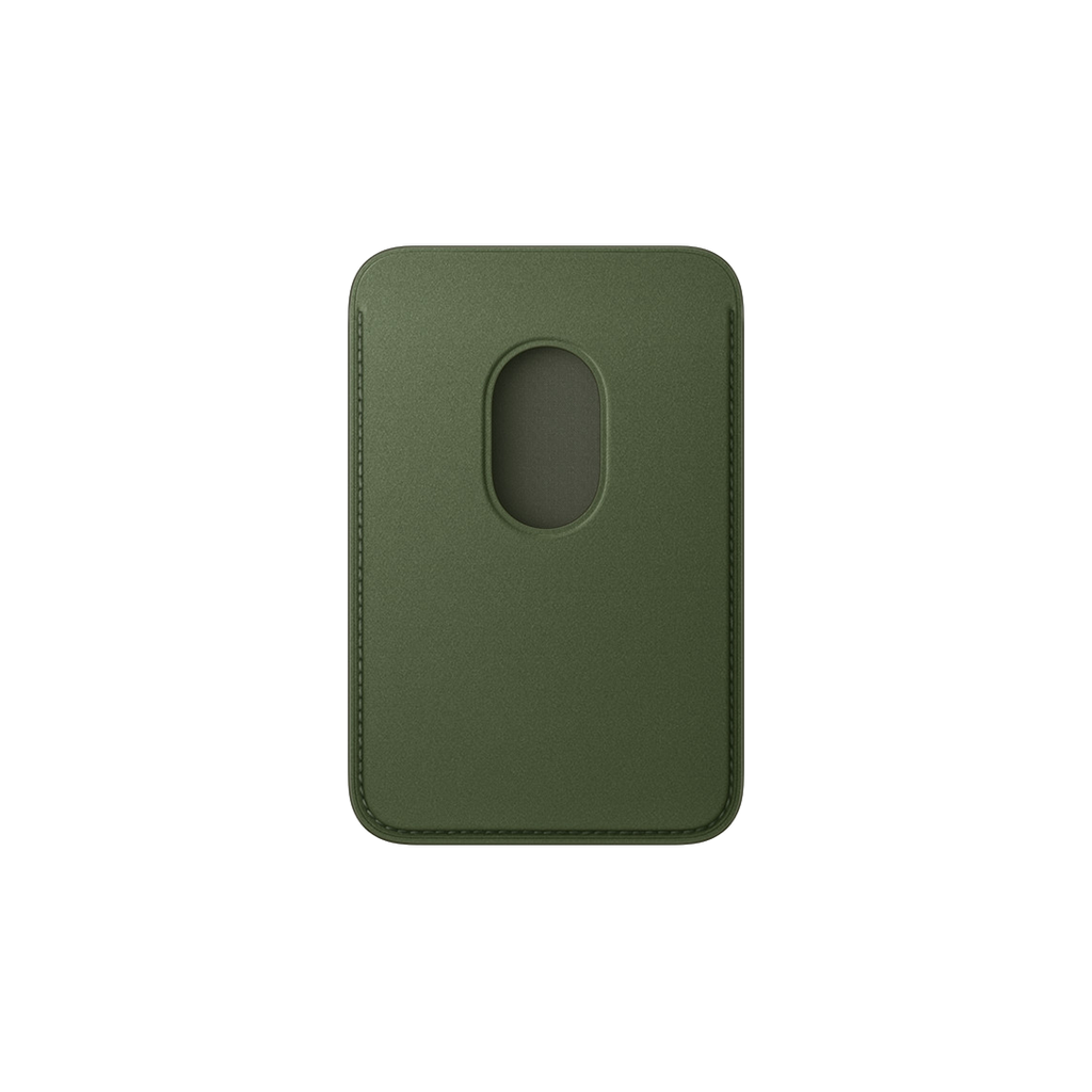 Billetera para iPhone de FineWoven con MagSafe – Musgo