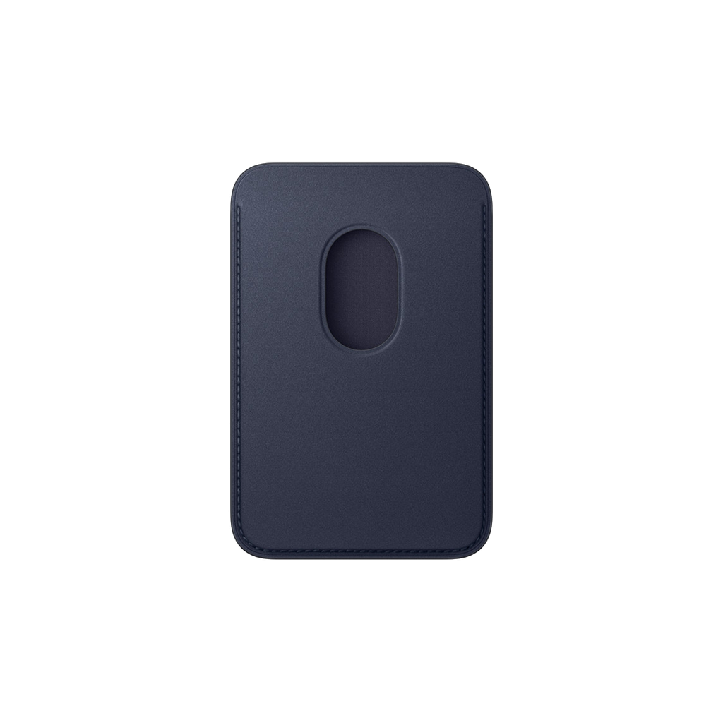 Billetera de Apple para iPhone de Trenzado Fino con MagSafe – Azul Marino