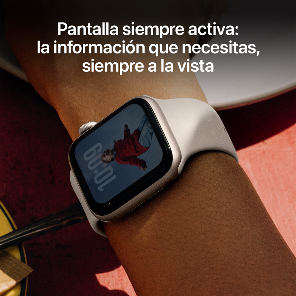 Apple Watch SE 3 GPS 44mm - Caja de Aluminio Medianoche - Banda Deportiva Medianoche - M/