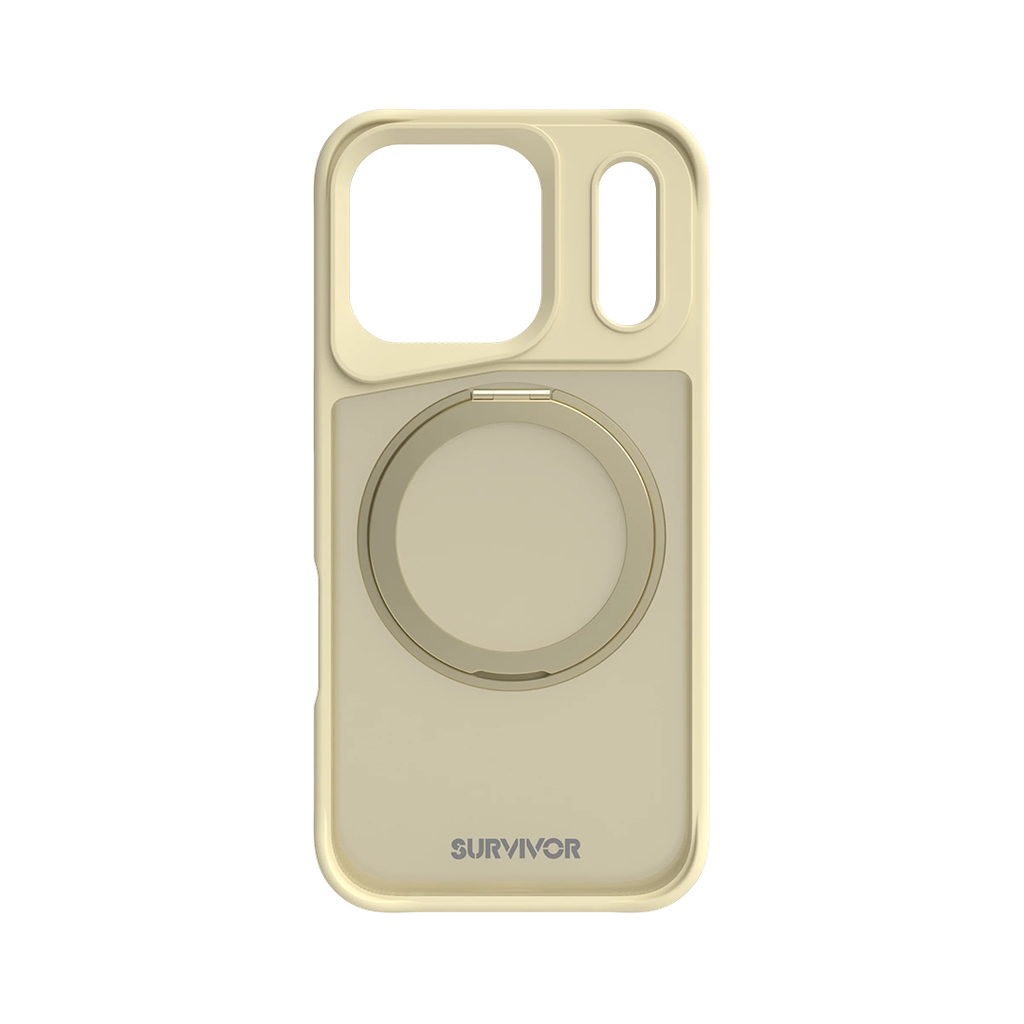 Funda Survivor Endurance Kick de Griffin con MagSafe para iPhone 17 - Hueso