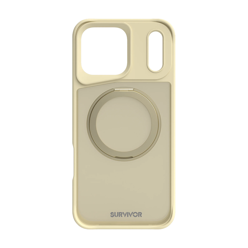 Funda Survivor (Exclusivo Apple) Endurance Kick con MagSafe para iPhone 17 Pro Max - Hueso