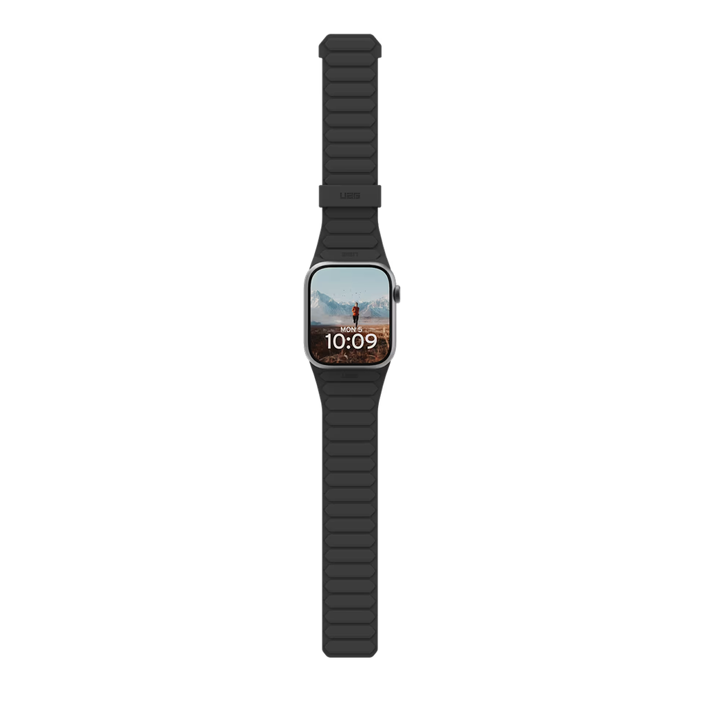 Banda Pathfinder negra y titanio de UAG para caja de 49 mm
