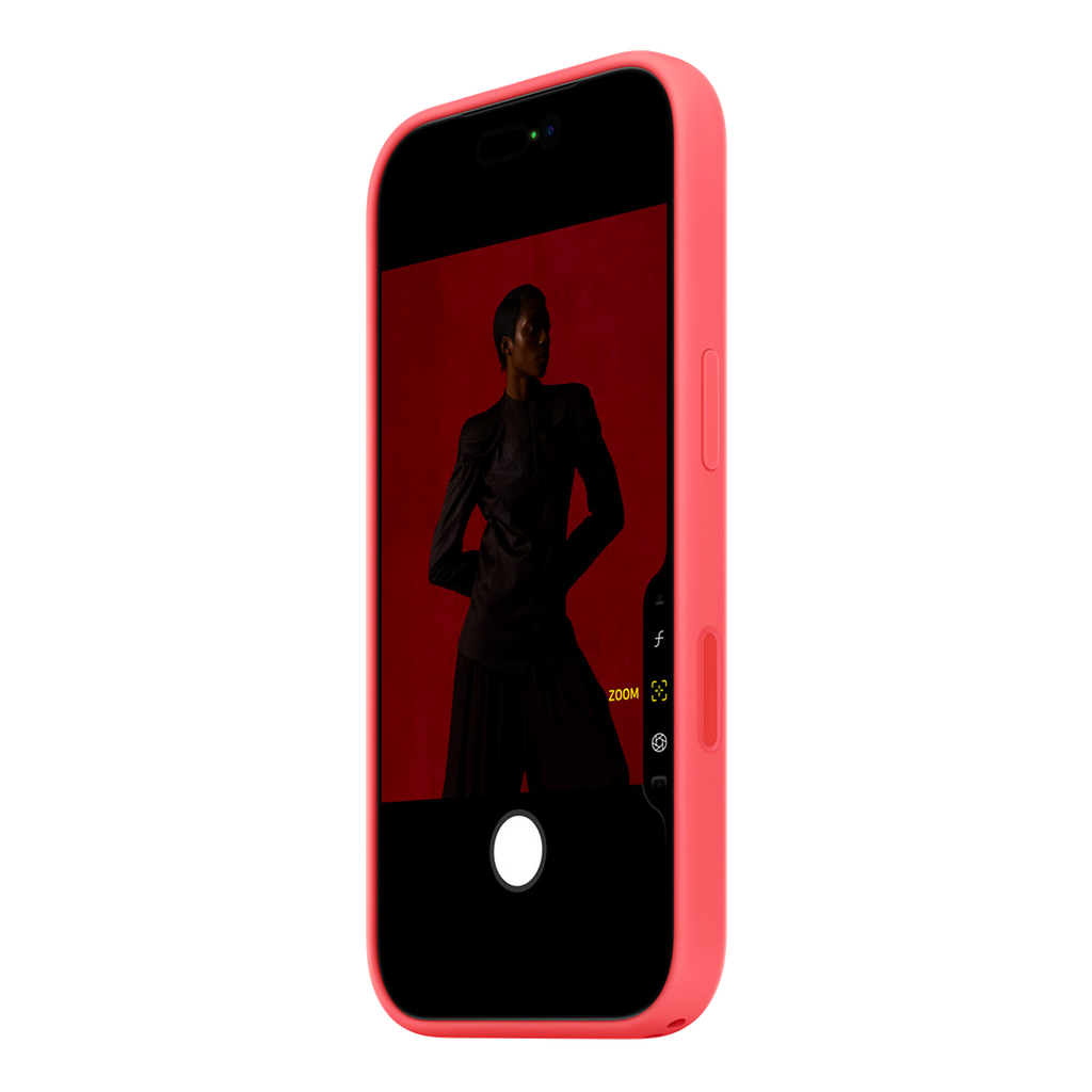 Funda de silicona con MagSafe de Apple para iPhone 17 Pro - Guayaba brillante