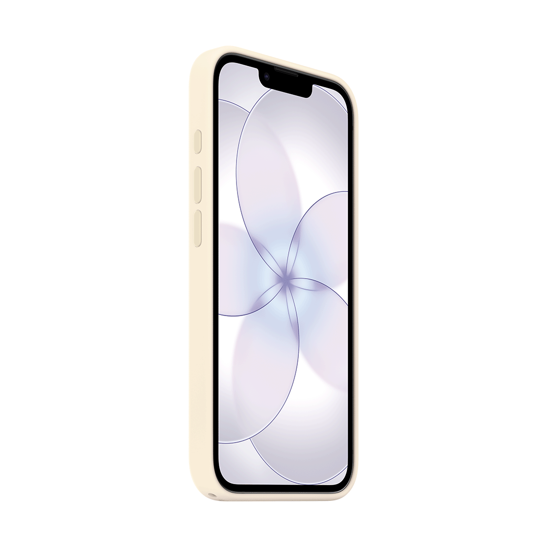 Funda de silicona con MagSafe de Apple para iPhone 17e - Vainilla 