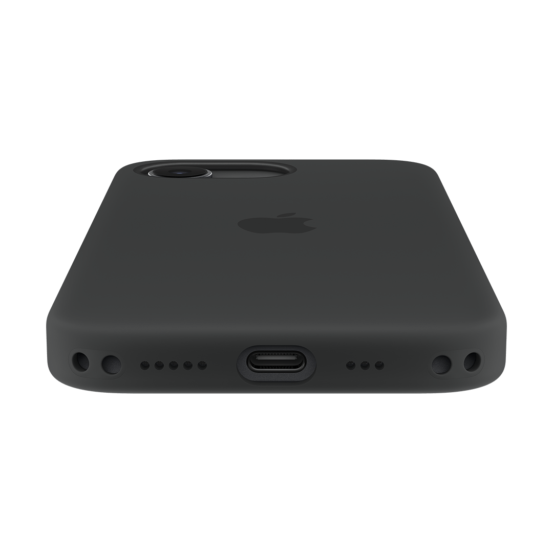 Funda de silicona con MagSafe de Apple para iPhone 17e - Rosa pálido