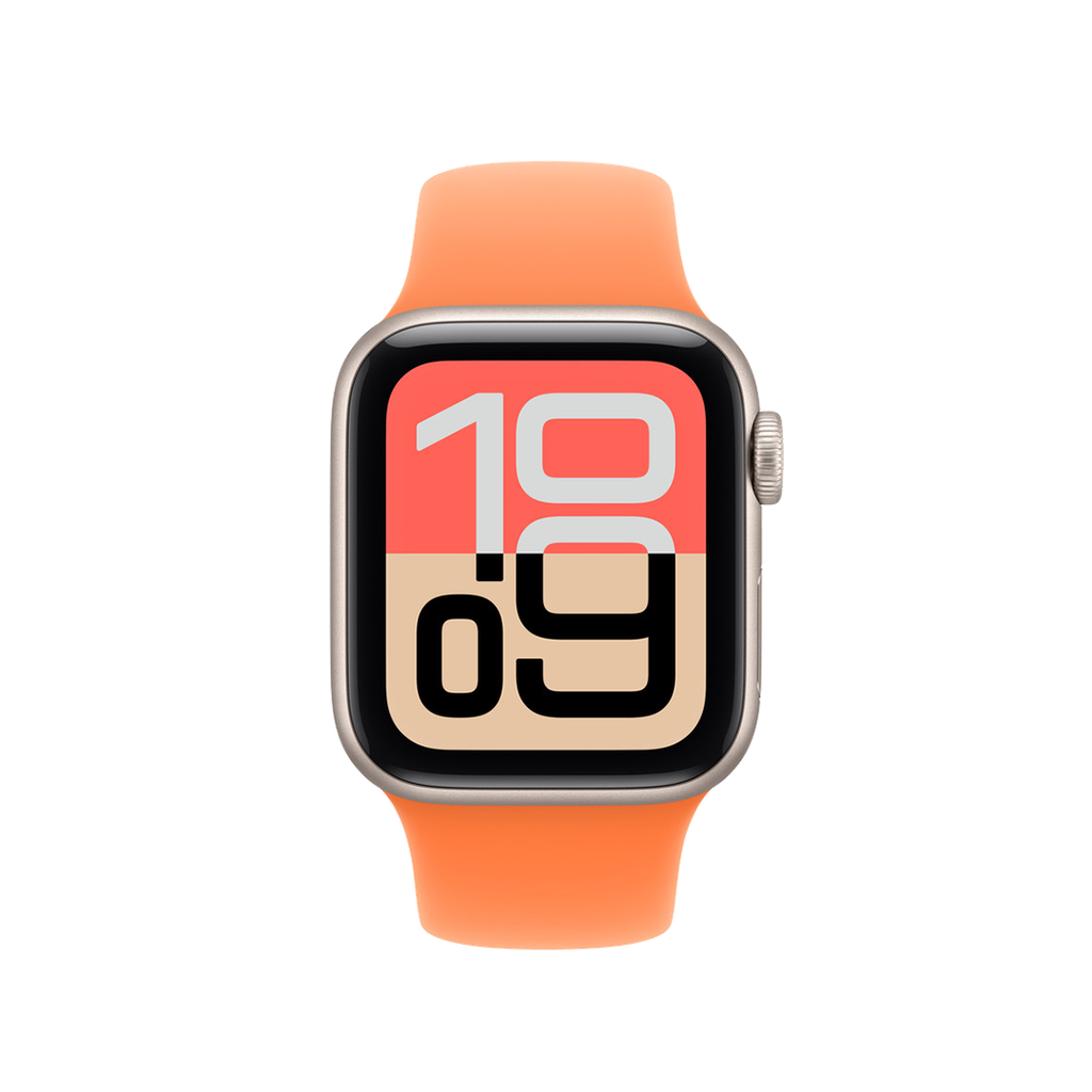 Banda deportiva naranja clementina de Apple para caja de 40 mm M/L
