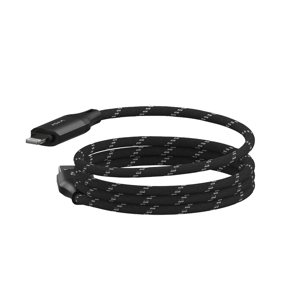 Cable de carga magnético PeAk MS401 4 en 1 de 60 W de Adam Elements - Negro