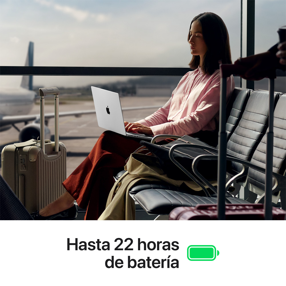 MacBook Pro 14" M5 Pro - 15 CPU, 16 GPU, 24GB, 1TB - Negro espacial