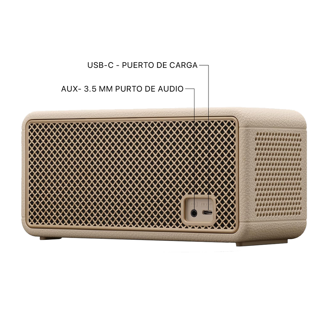 Marshall Middleton II Parlante Bluetooth - Crema