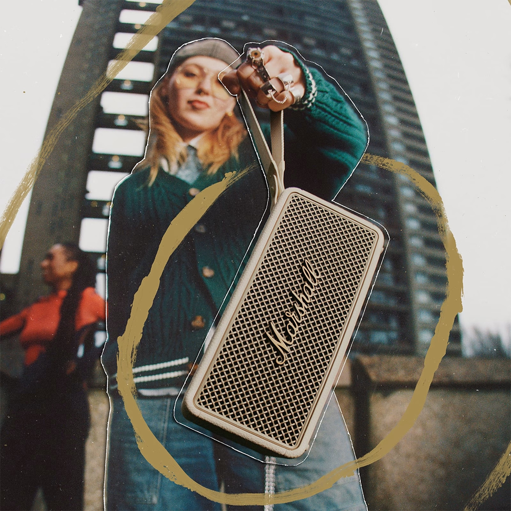 Marshall Middleton II Parlante Bluetooth - Crema