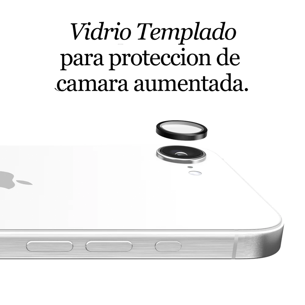 Protector de cámara de Case-Mate para iPhone 17e - Negro