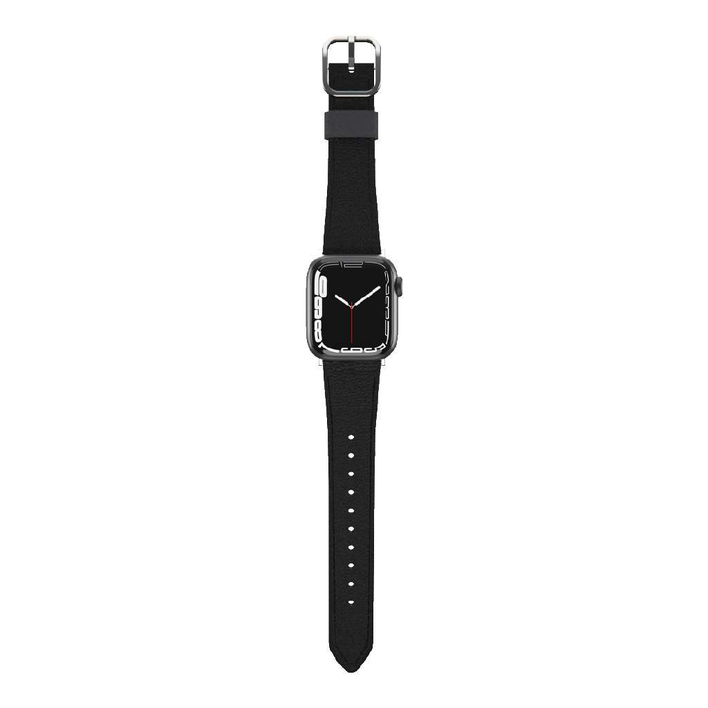 Otterbox Symmetry Cactus Leather Watch Band for  42/44/45mm - Noir Ash