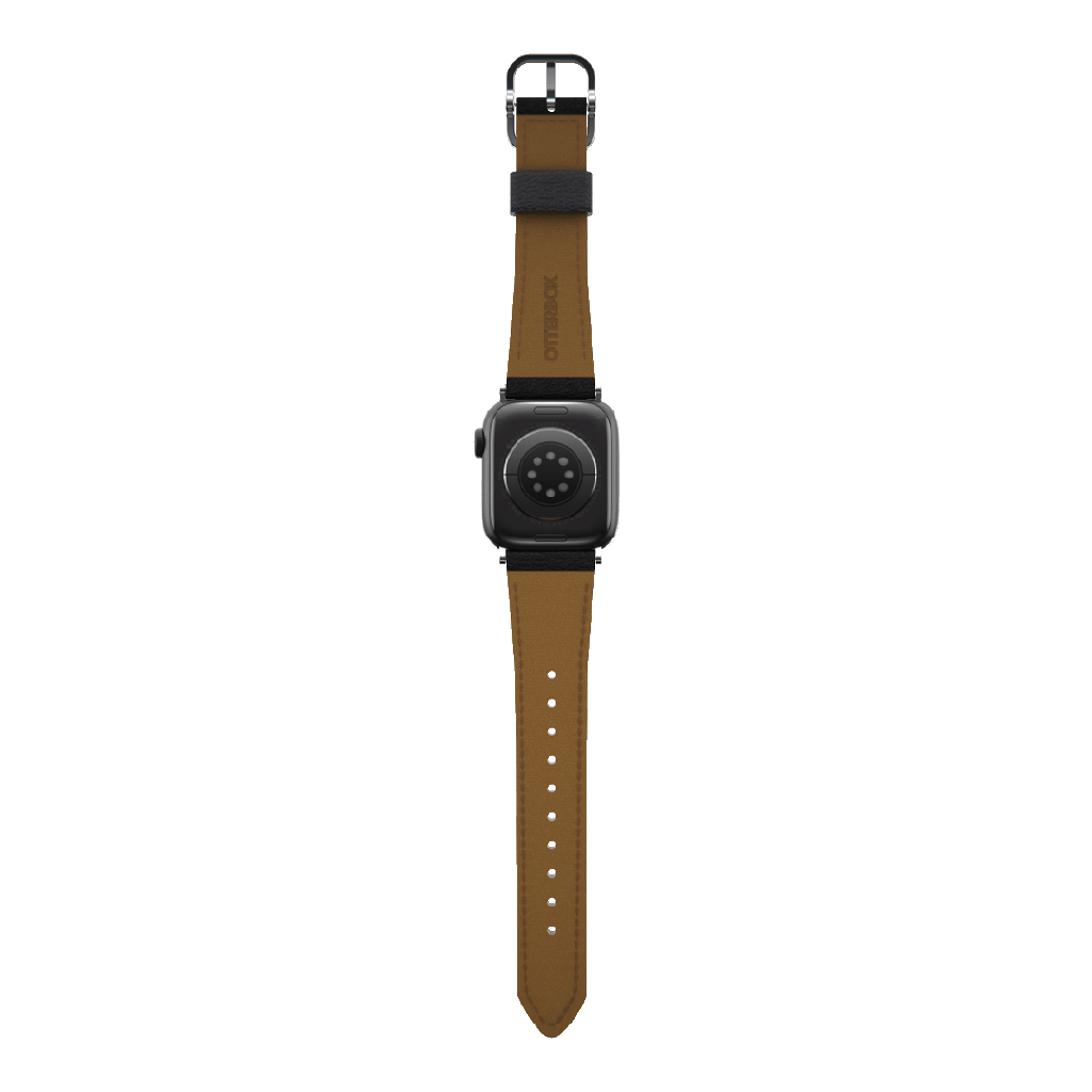 Otterbox Symmetry Cactus Leather Watch Band for  42/44/45mm - Noir Ash