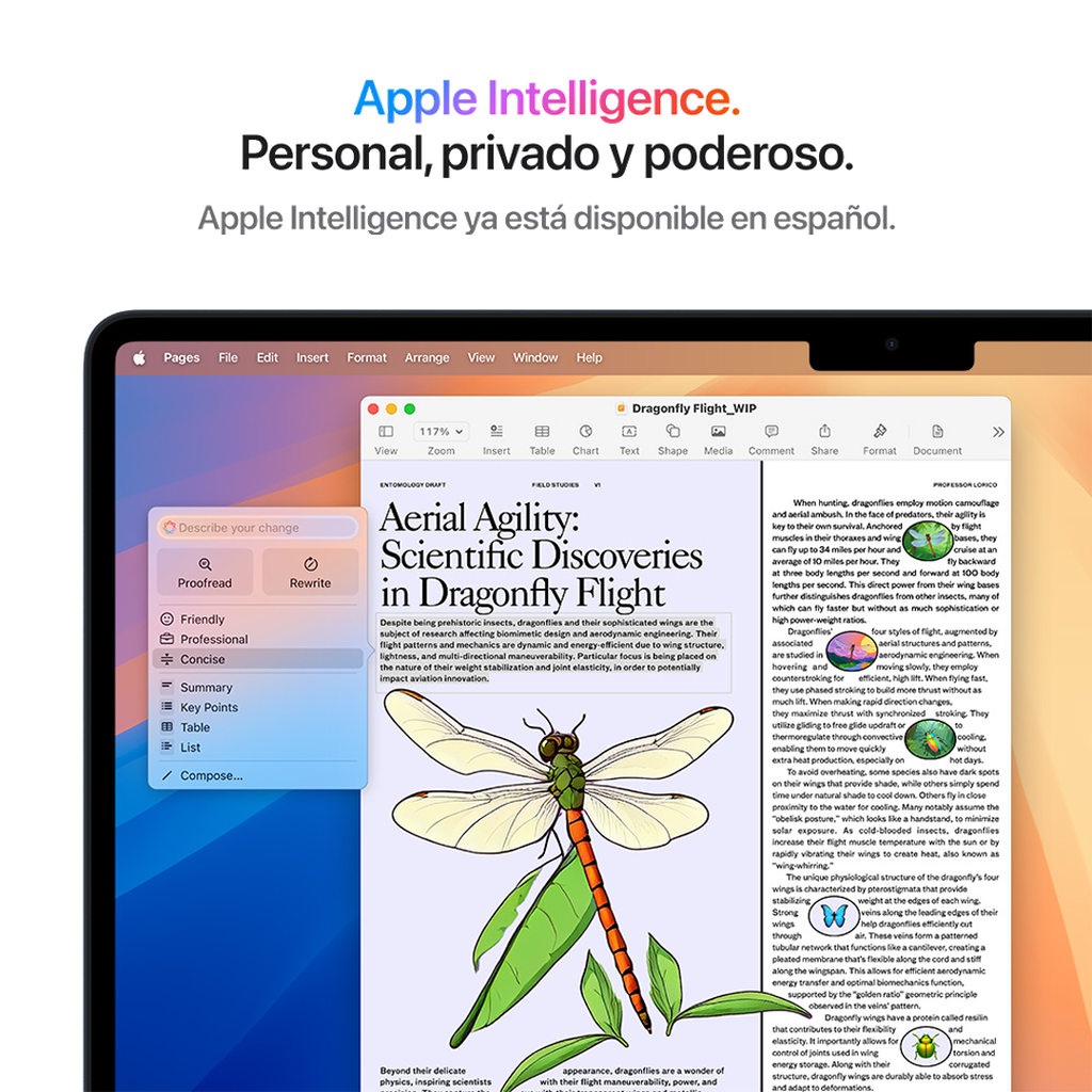 MacBook Air 13" M4 - 10 CPU, 10 GPU, 24 GB, 512 GB - Plata