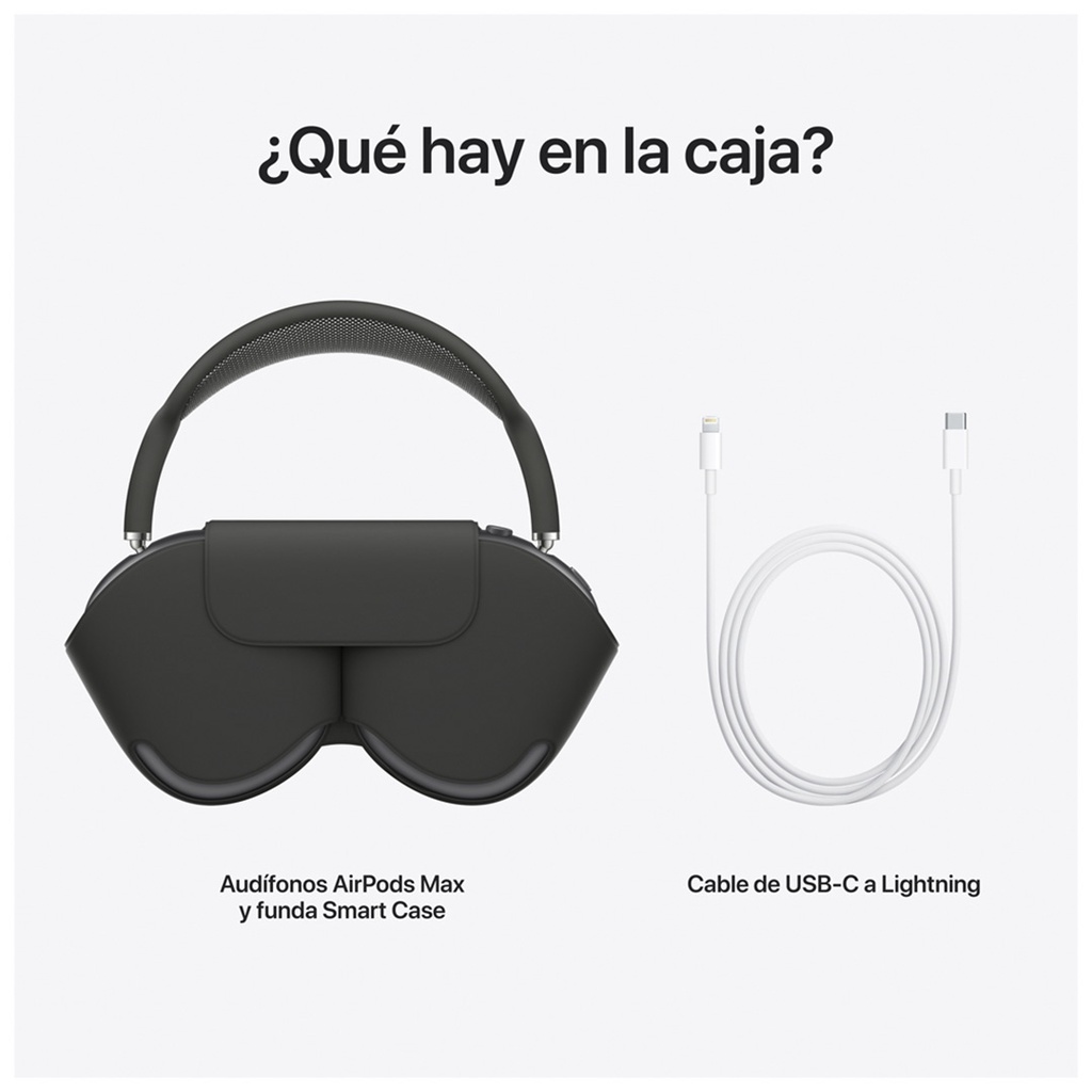 Que hay en la caja AirPods Max