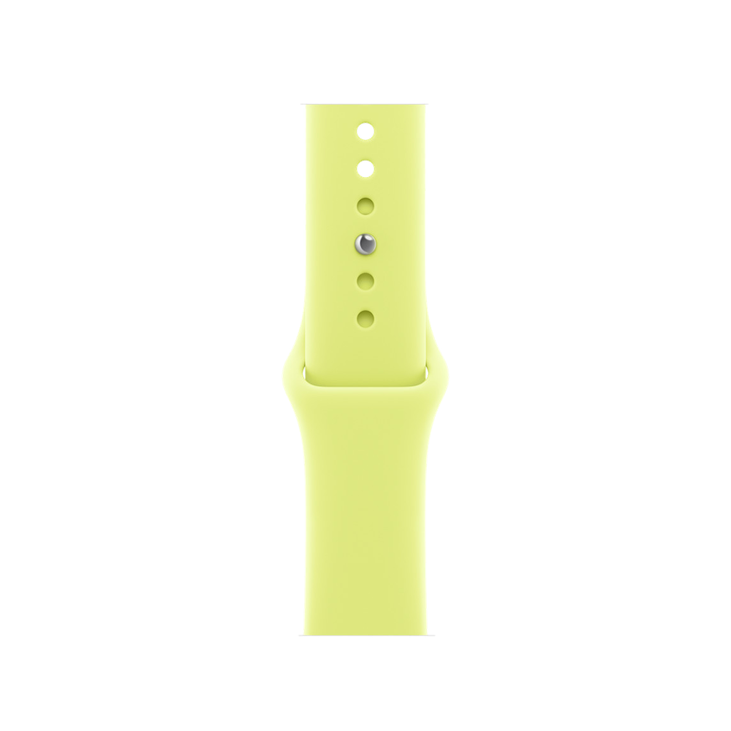 Banda Loop deportiva amarillo neón de Apple para caja de 42 mm - M/L