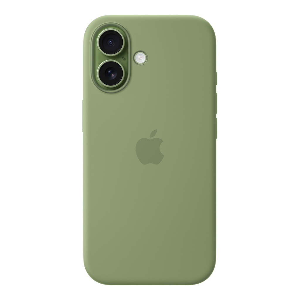 Funda de Silicona con MagSafe para iPhone 17 - Musgo Claro