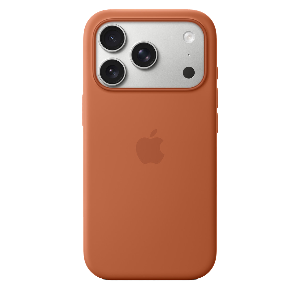 Funda de silicona con MagSafe de Apple para iPhone 17 Pro - Terracota