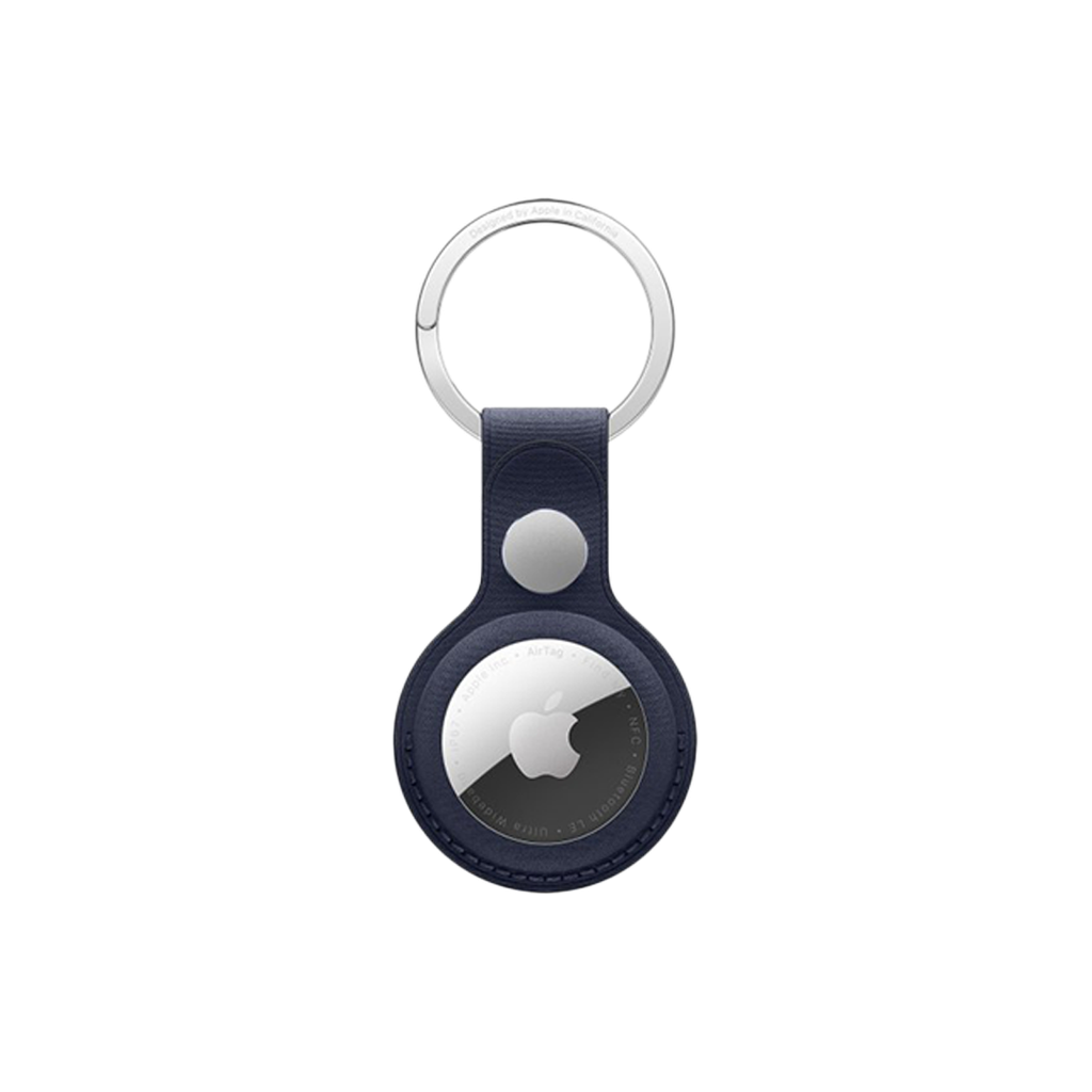 Llavero de FineWoven de Apple para AirTag - Azul marino