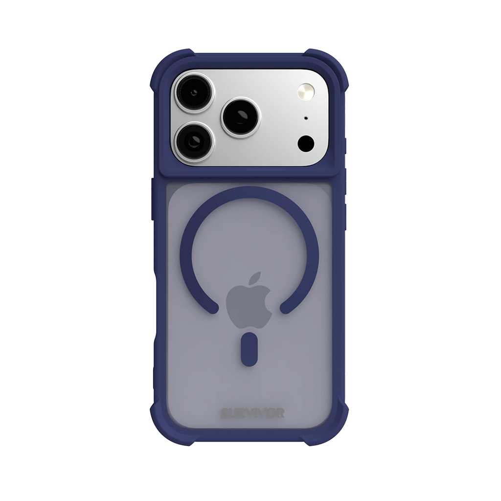 Funda Survivor Endurance de Griffin con MagSafe para iPhone 17 Pro - Azul marino
