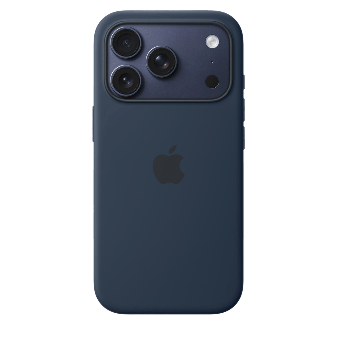 Funda de Silicona con MagSafe para iPhone 17 Pro – Medianoche
