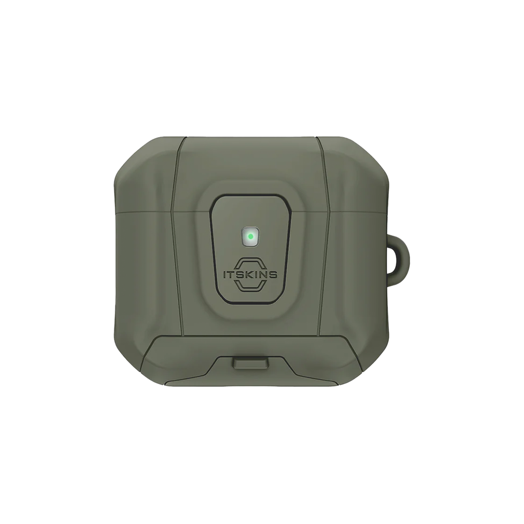Funda Hybrid con MagSafe para AirPods 4 - Verde oliva