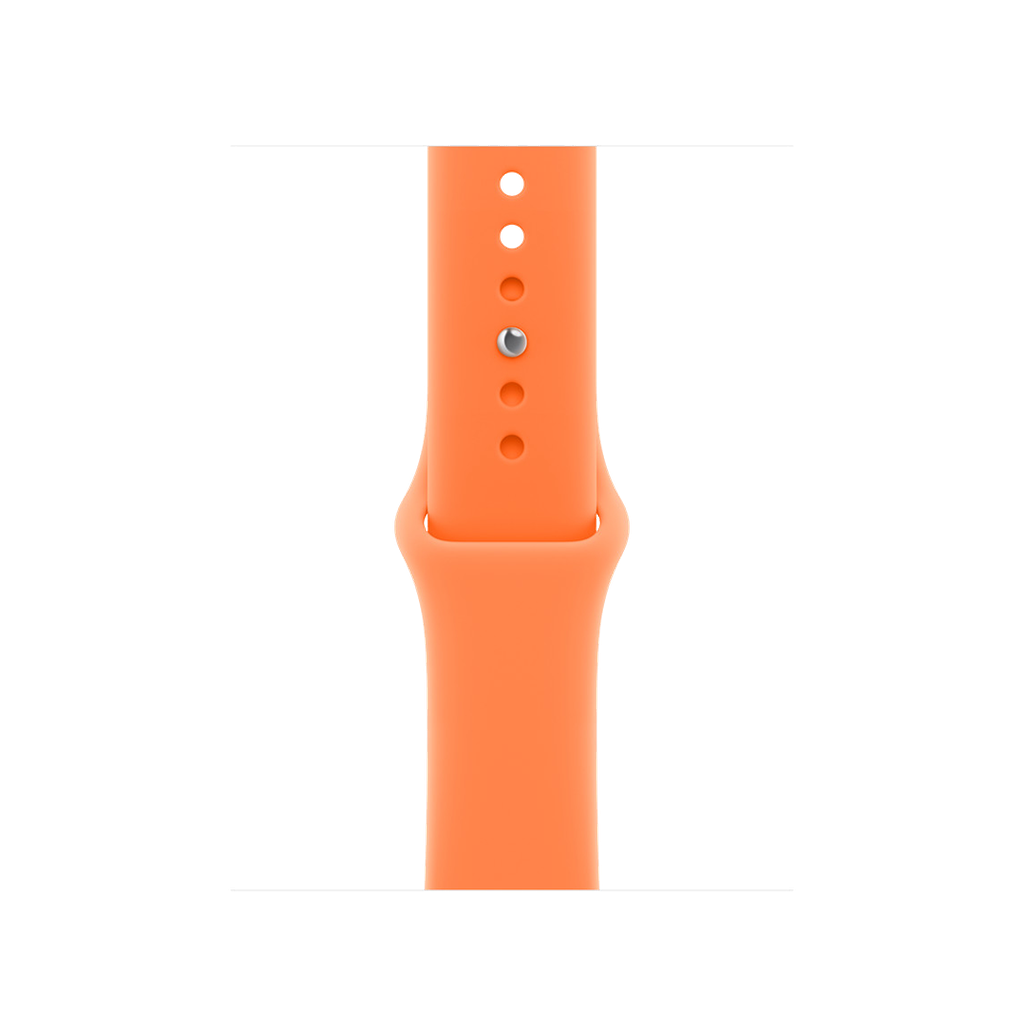 Banda deportiva naranja clementina de Apple para caja de 42 mm S/M