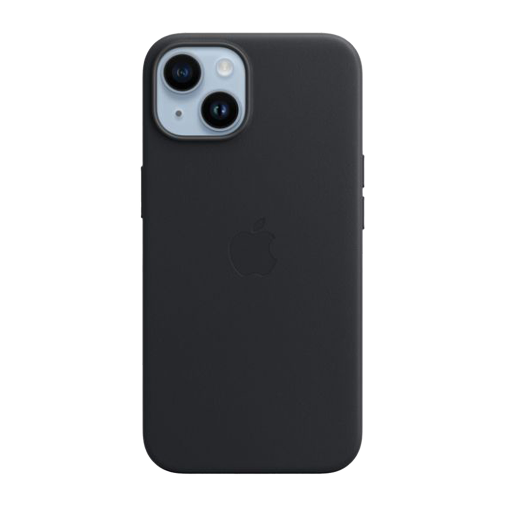 Funda de cuero con MagSafe de Apple para iPhone 14 Plus - Medianoche