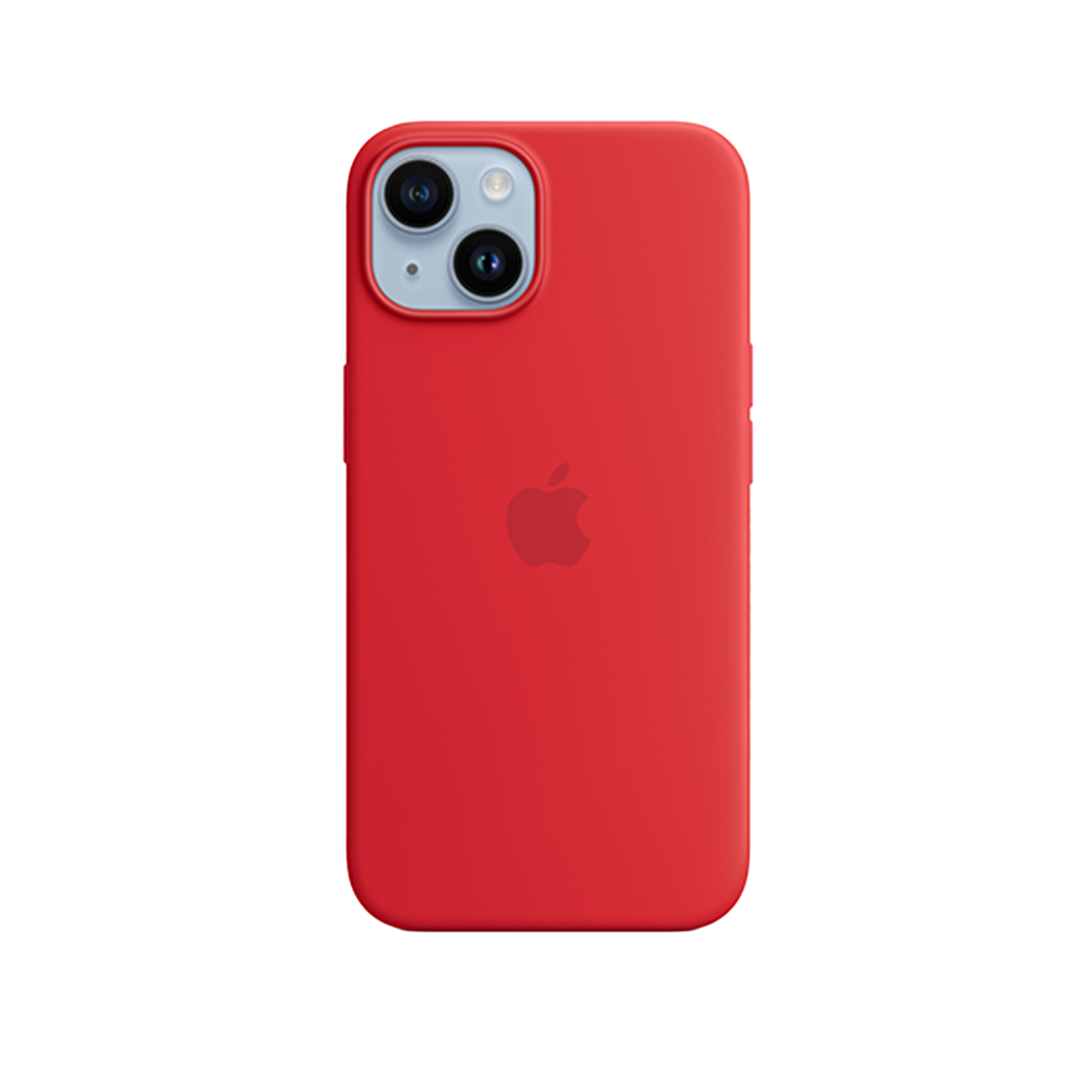 Funda de silicona con MagSafe de Apple para iPhone 14  - (PRODUCTO)ROJO