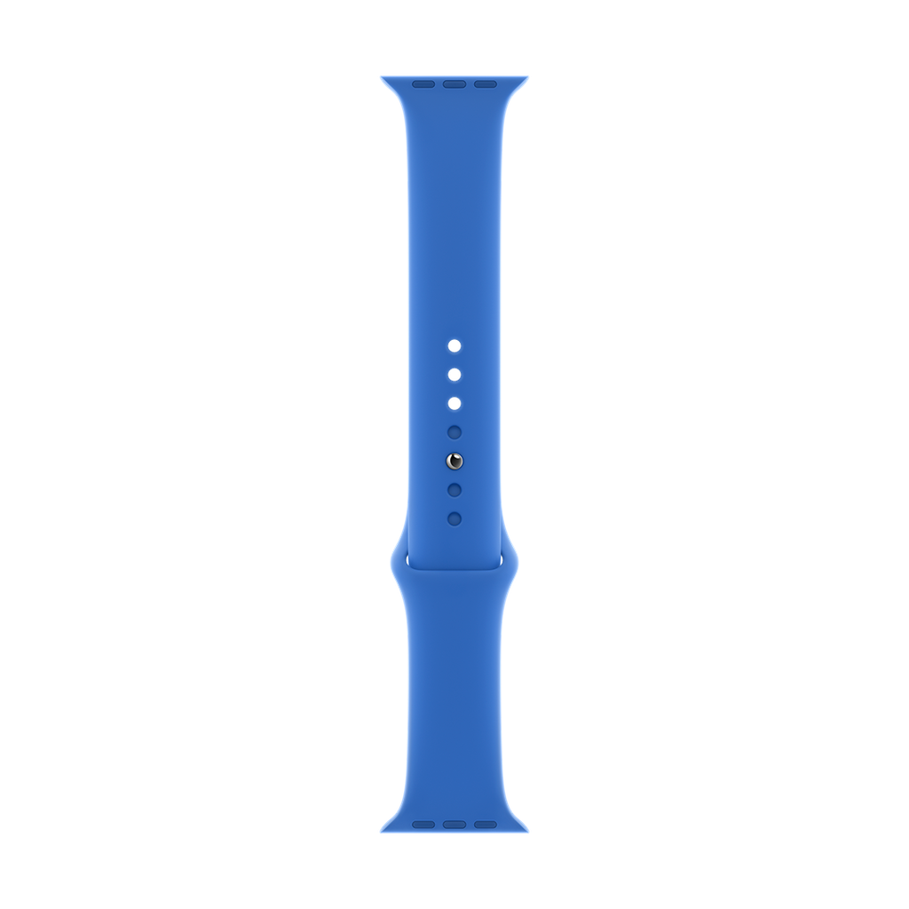 Banda deportiva azul Capri de Apple para caja de 44 mm