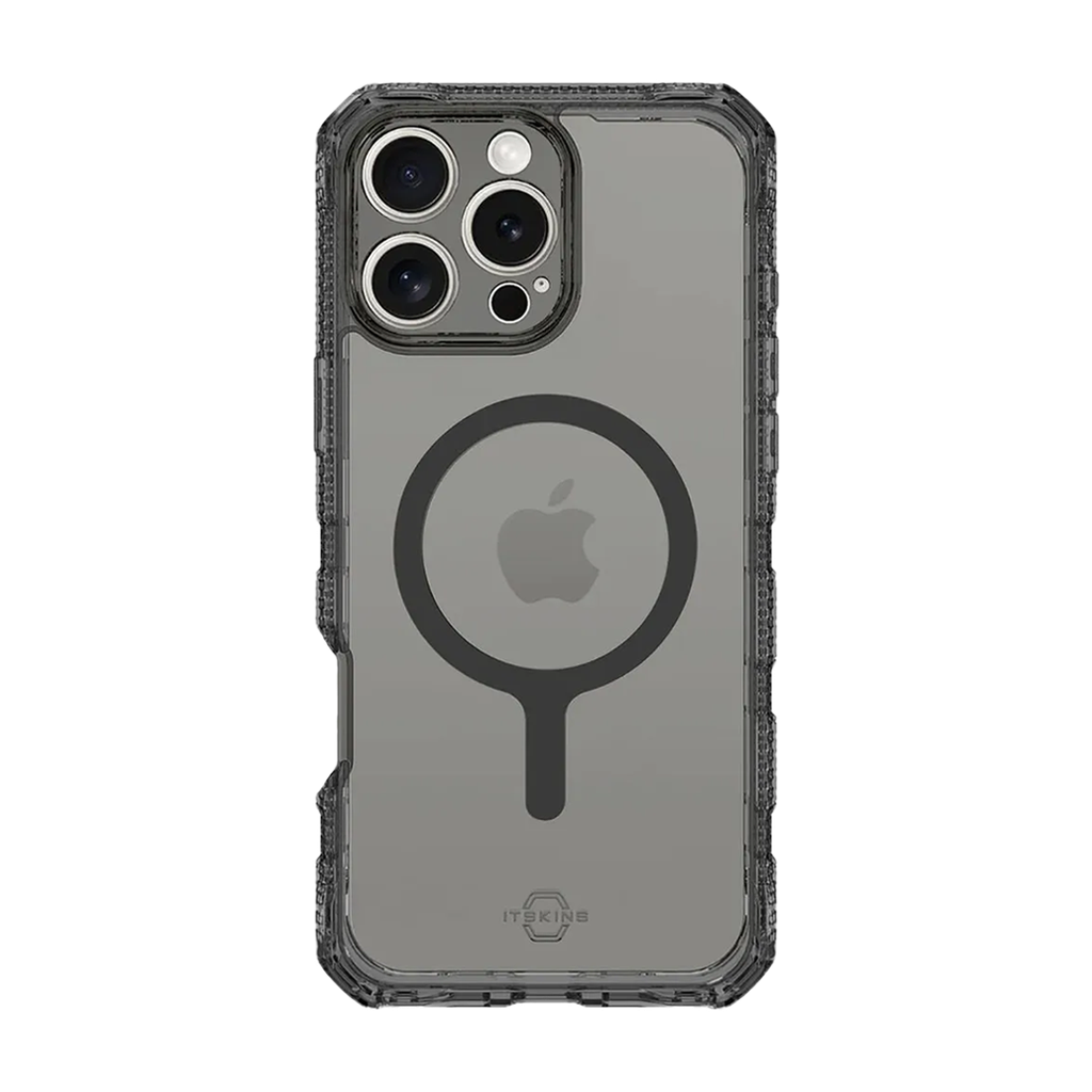 Funda Supreme R con MagSafe de ItSkins para iPhone 16 Pro - Grafito