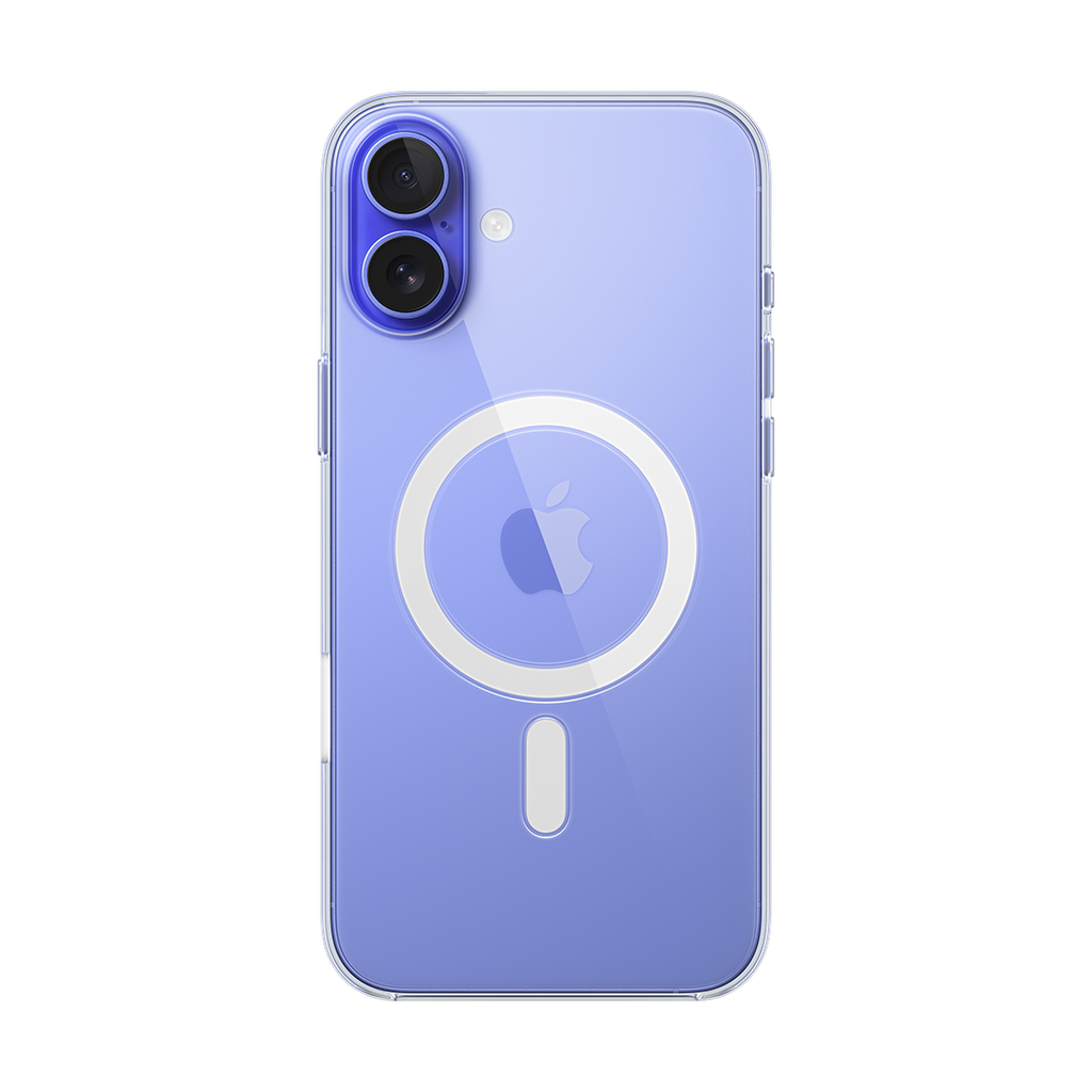 Funda transparente con MagSafe de Apple para iPhone 16
