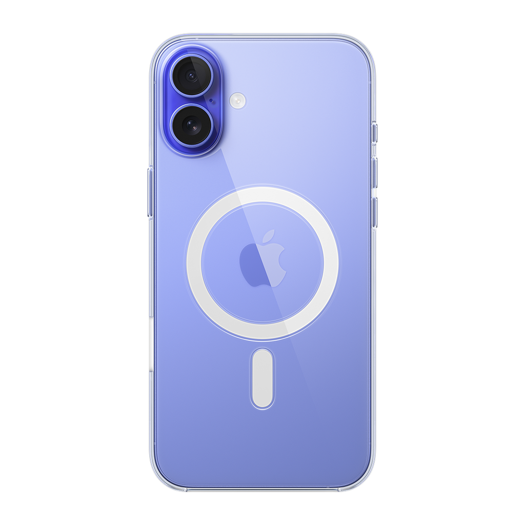 Funda transparente con MagSafe de Apple para iPhone 16 Plus