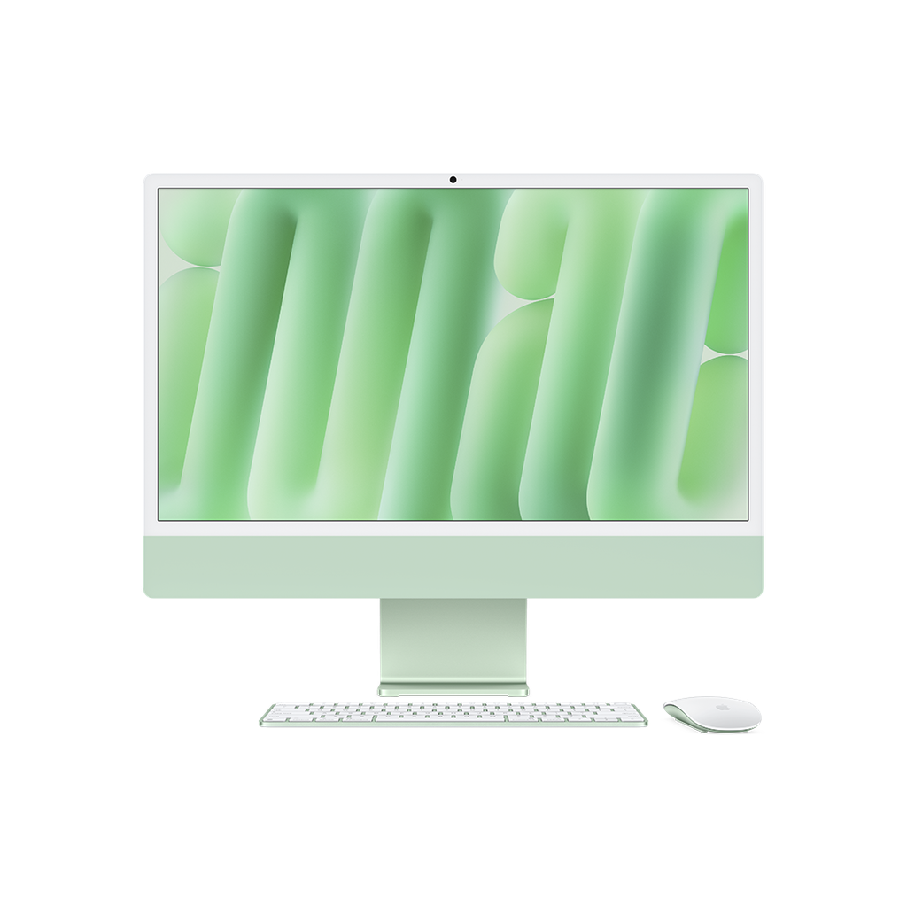 iMac 24" M4 - 10 CPU, 10 GPU, 16GB, 256GB - Verde