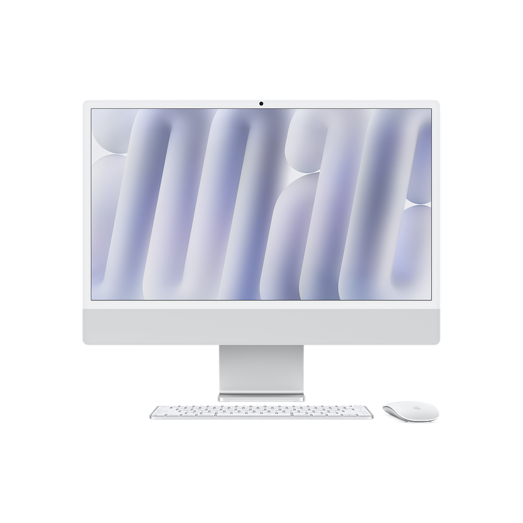 iMac 24” M4 - 10 CPU, 10 GPU, 24GB, 512GB - Plata