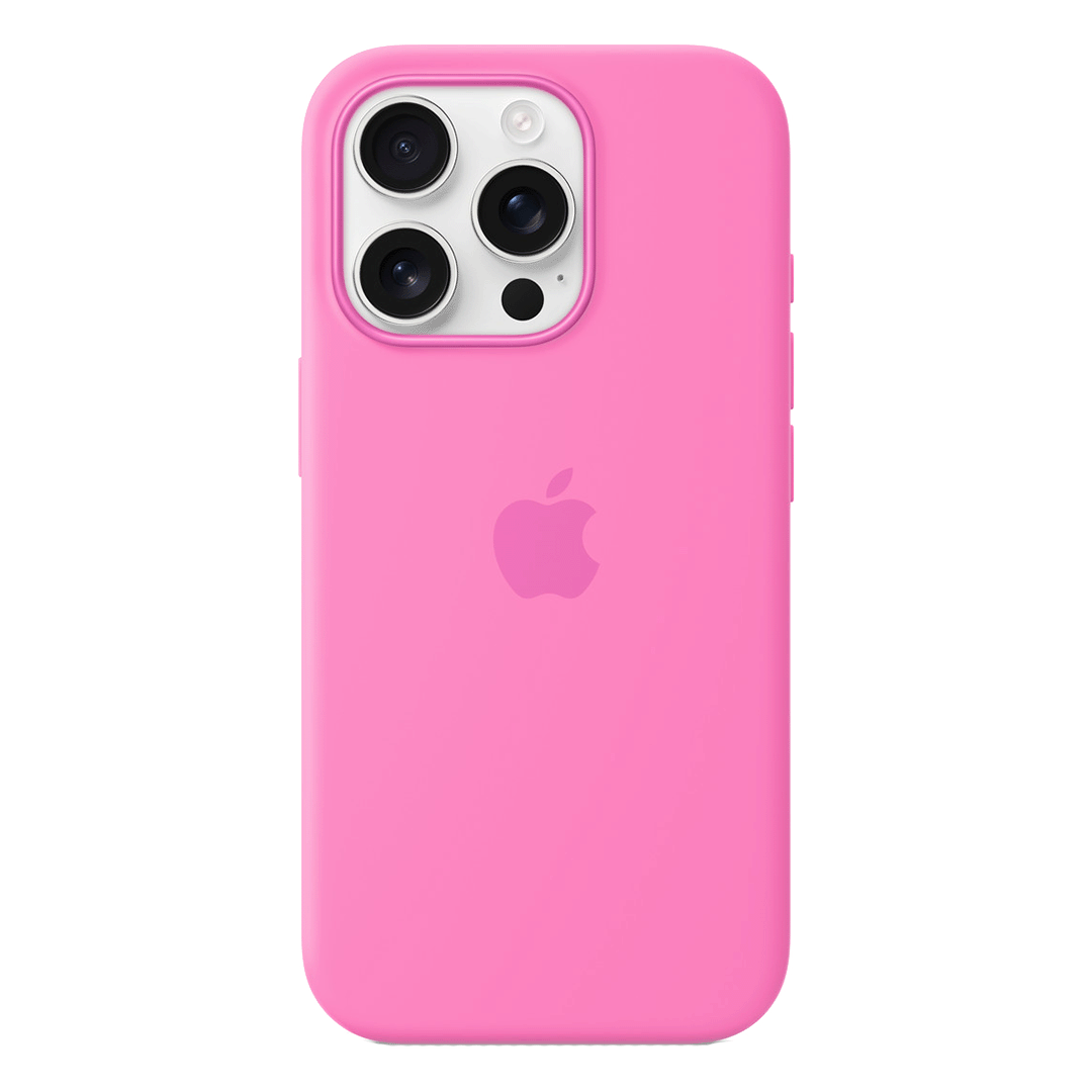 Funda de silicona con MagSafe de Apple para iPhone 16 Pro - Peonía