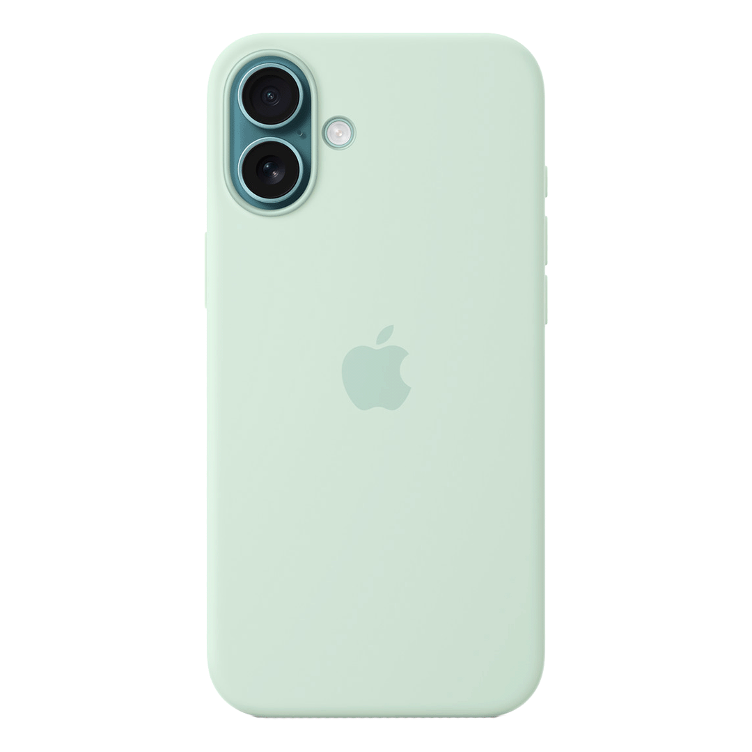 Funda de silicona con MagSafe de Apple para iPhone 16 Plus - Aguamarina