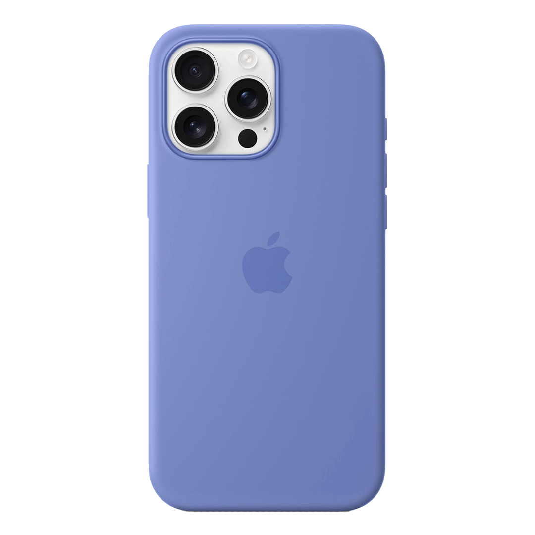Funda de silicona con MagSafe de Apple para iPhone 16 Pro Max - Azul Bígaro