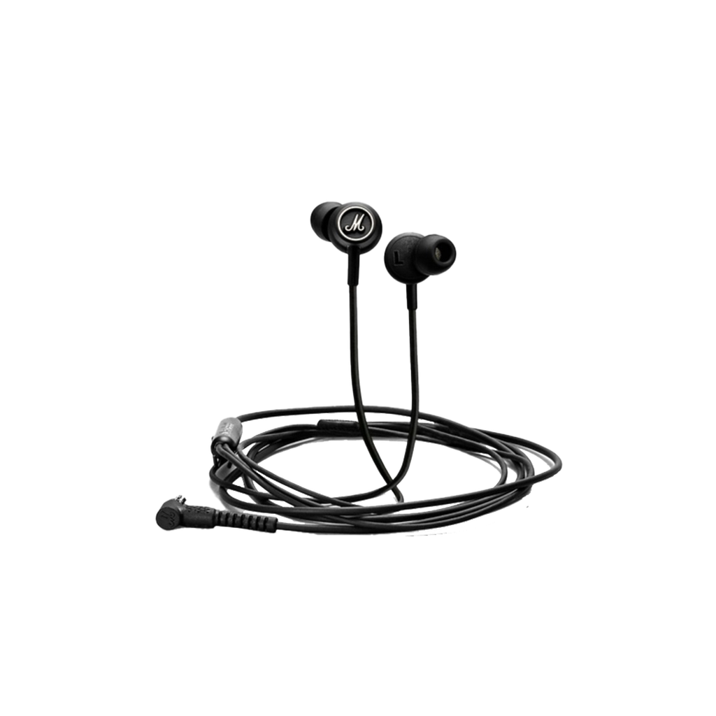 Auriculares con cable Mode de Marshall - Negro y blanco