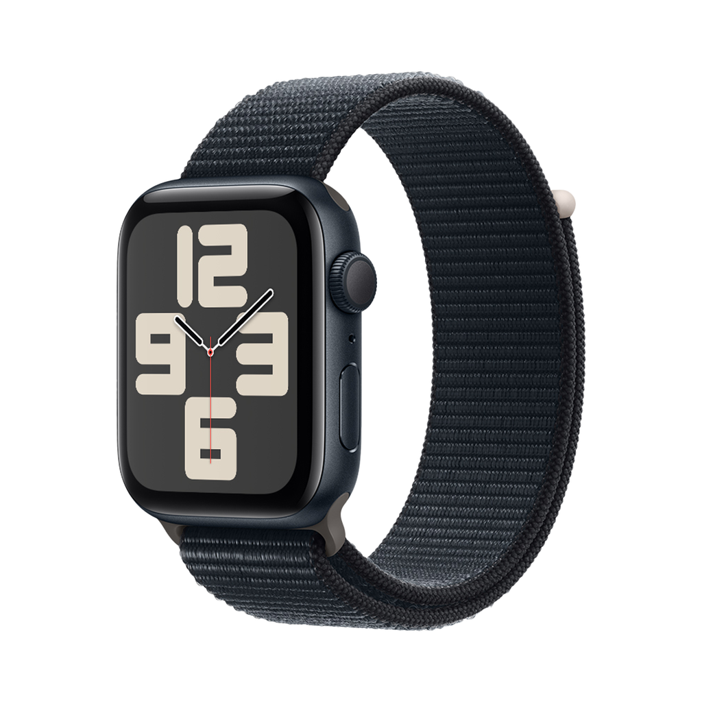 Apple Watch SE 2 (GPS) 44mm Midnight Aluminium Case with Ink Sport Loop