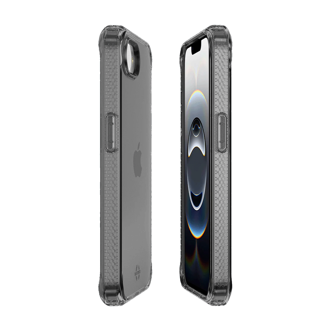 Funda Spectrum R transparente de ItSkins para iPhone 16e/17e - Humo